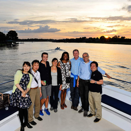 Sunset-Party-yachts-cancun-luxury-charters-7